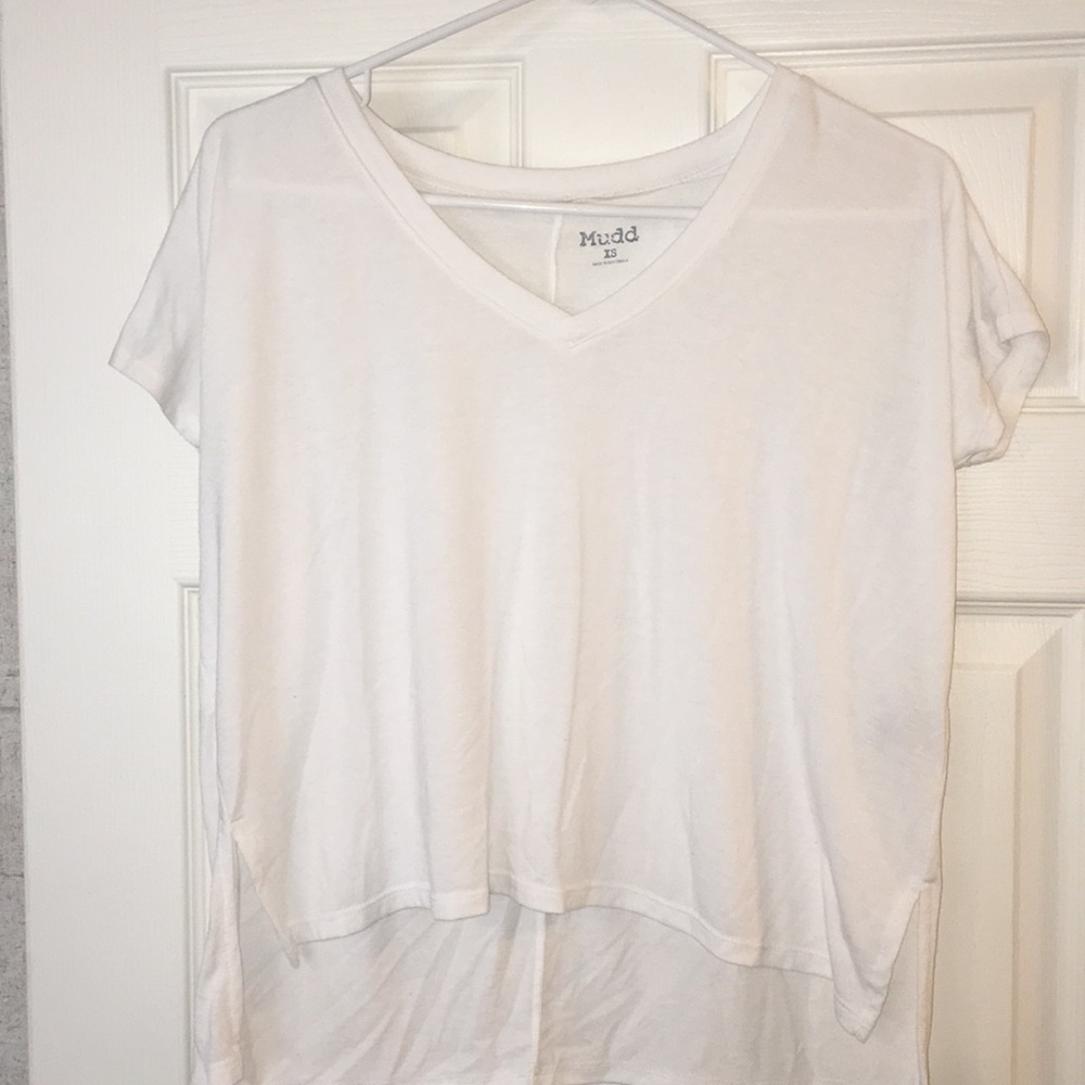 Mudd hi-lo v-neck tee *sold*